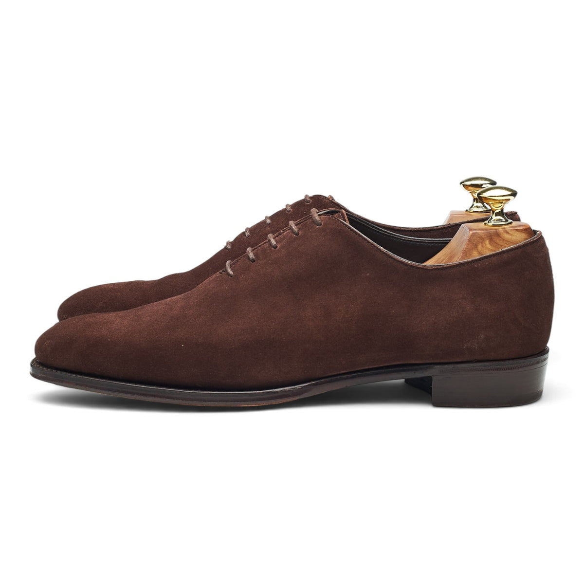 'Merlin' Dark Brown Suede Wholecut Oxford UK 7.5 E