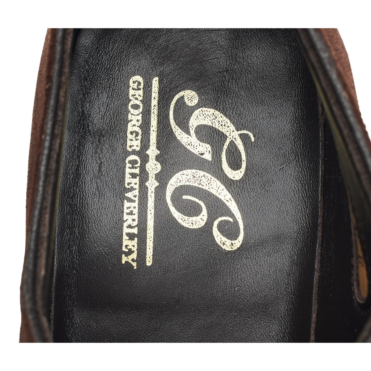 'Merlin' Dark Brown Suede Wholecut Oxford UK 7.5 E