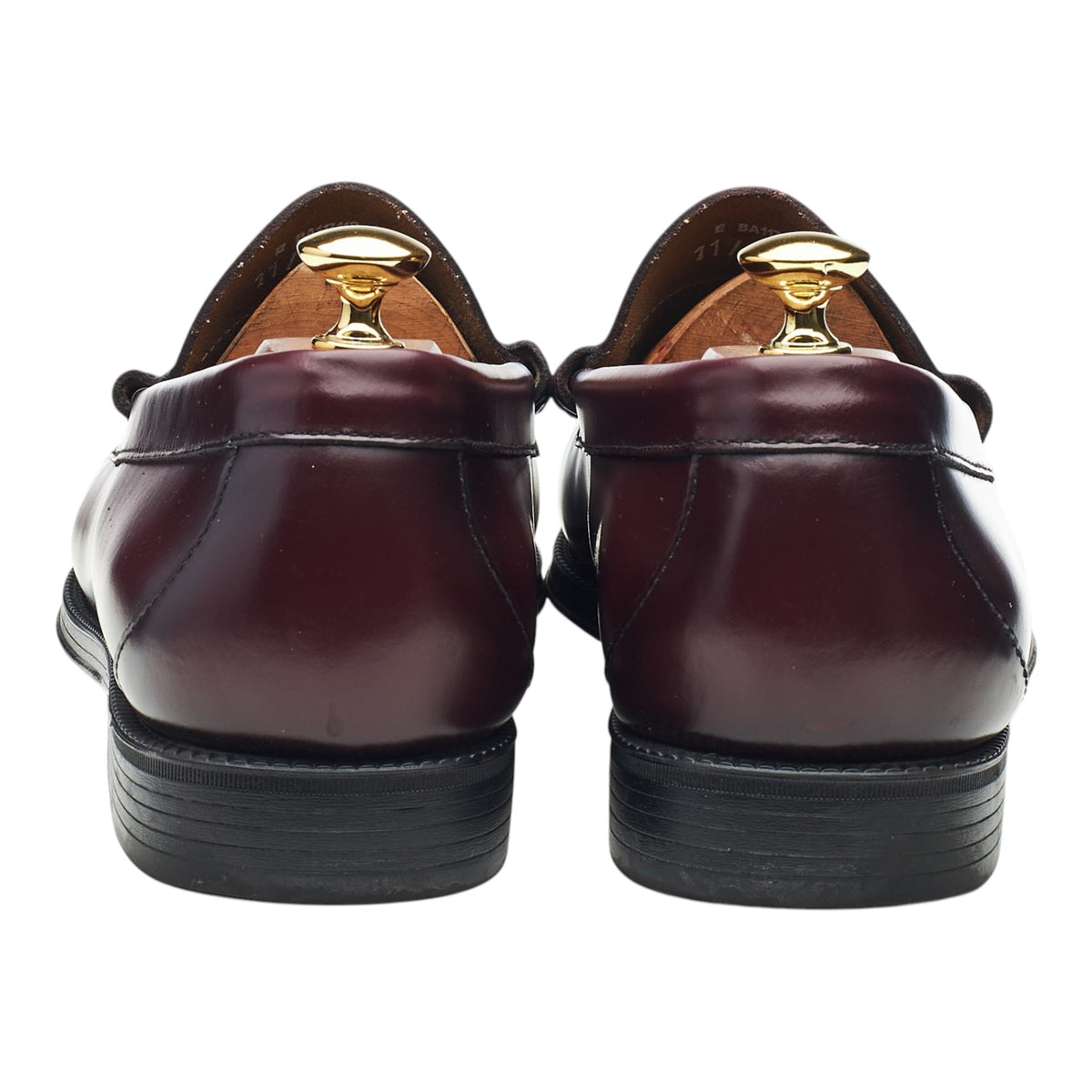 'Weejuns' Burgundy Leather Loafers UK 11