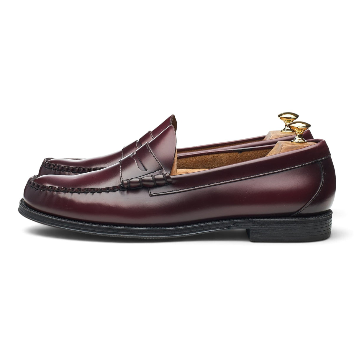 'Weejuns' Burgundy Leather Loafers UK 11