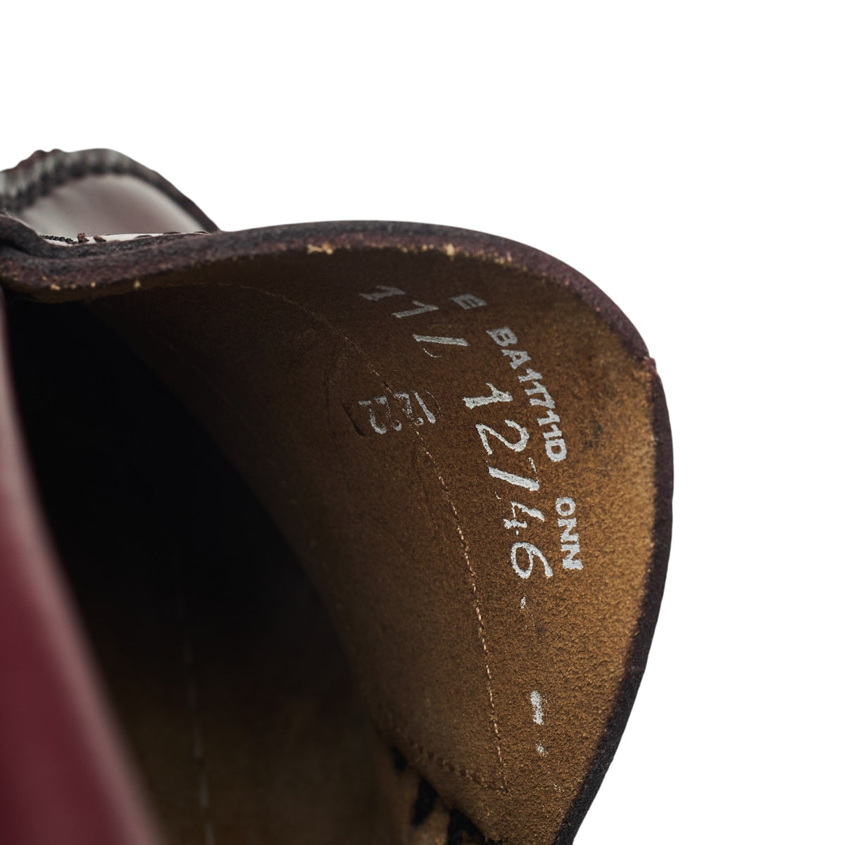 'Weejuns' Burgundy Leather Loafers UK 11