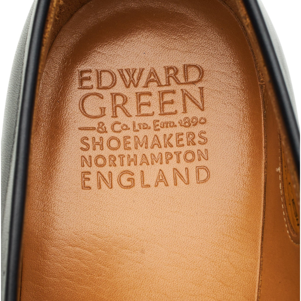 'Piccadilly' Black Leather Loafers UK 9 F