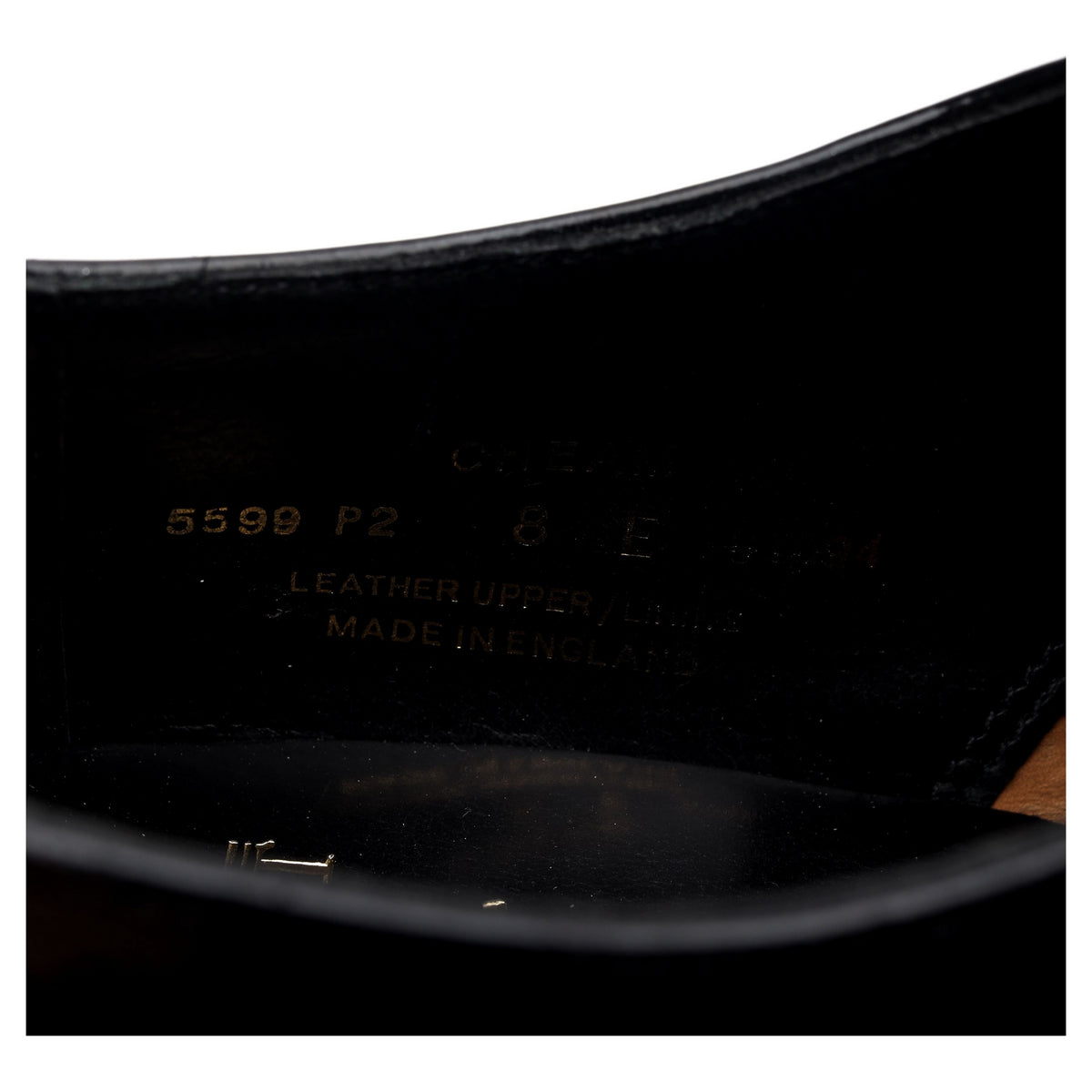 &#39;Cheam&#39; Black Patent Leather Oxford UK 8 E