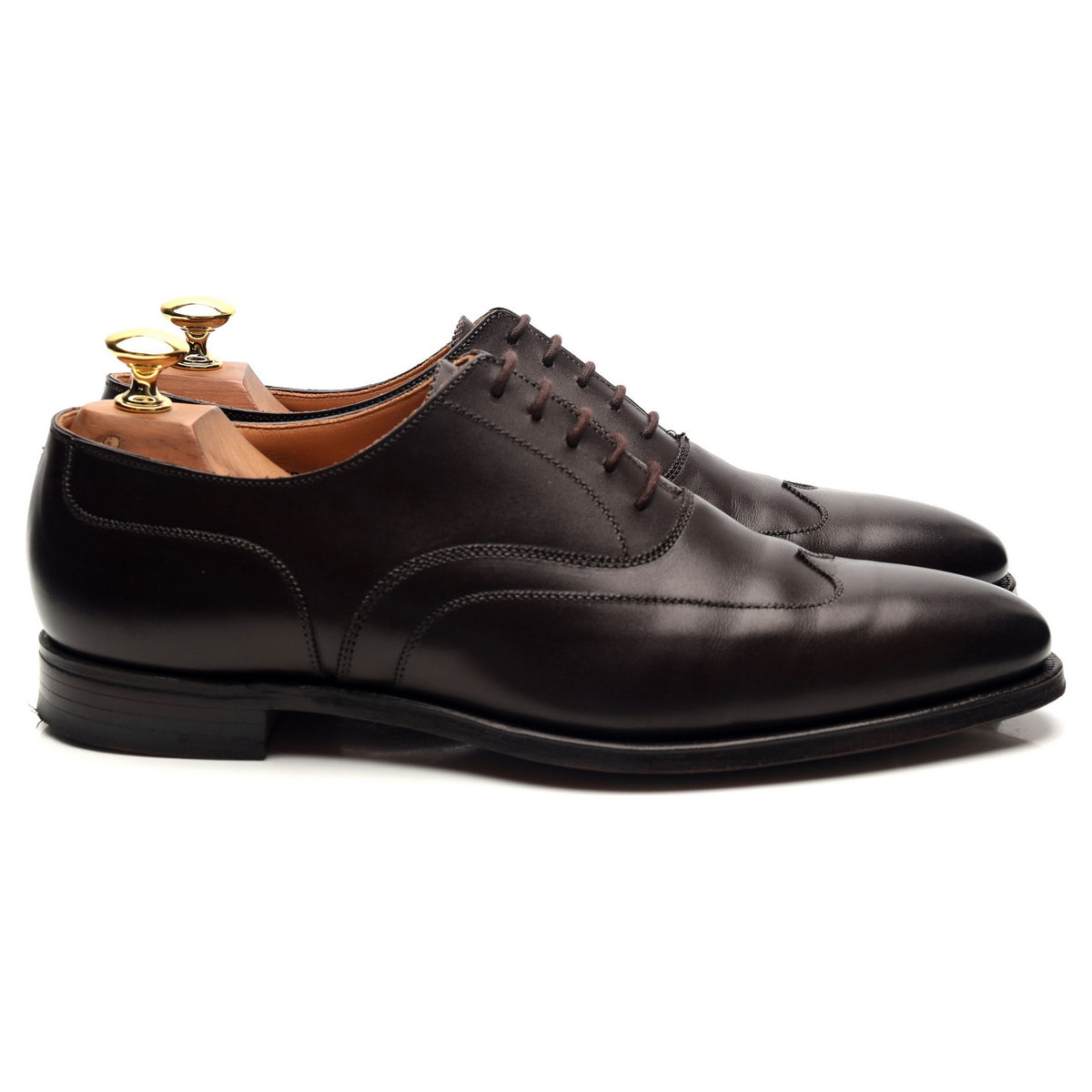 &#39;Tunbridge&#39; Dark Brown Leather Oxford UK 6.5 E