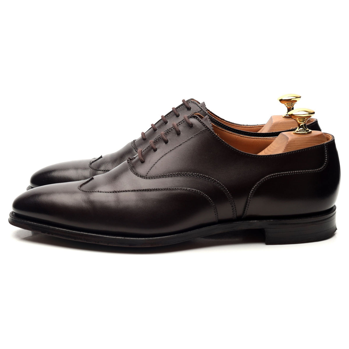 &#39;Tunbridge&#39; Dark Brown Leather Oxford UK 6.5 E