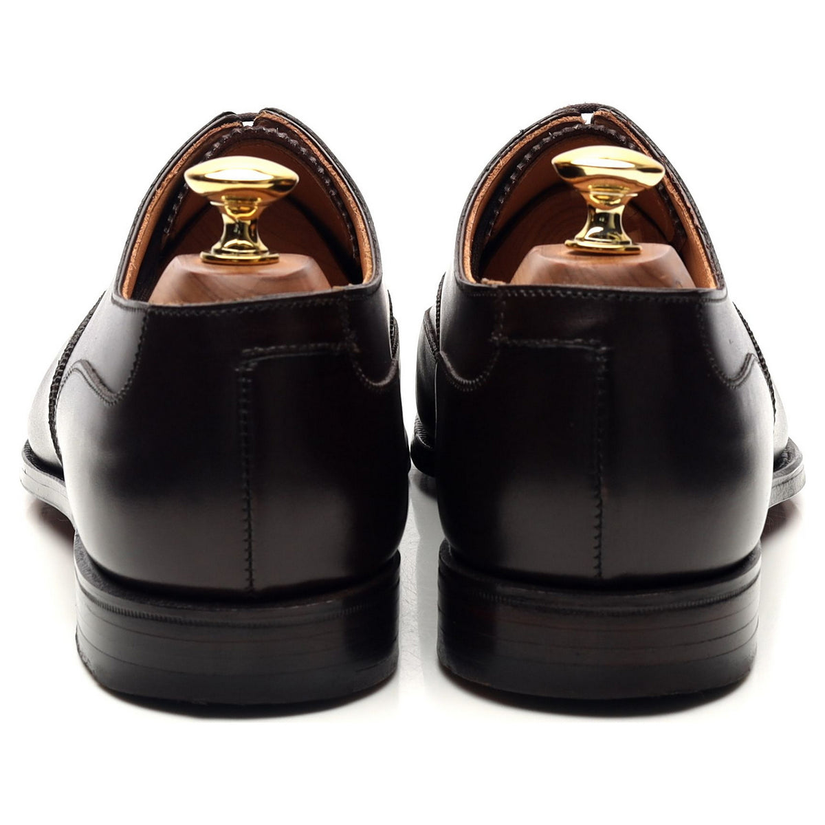 &#39;Tunbridge&#39; Dark Brown Leather Oxford UK 6.5 E