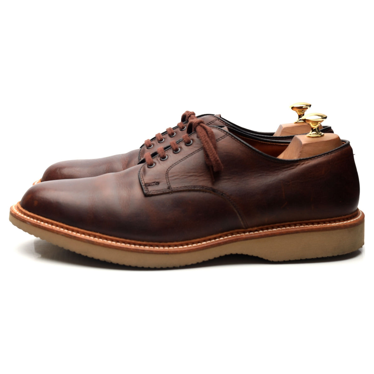 &#39;29401&#39; Brown Leather Derby UK 11 US 11.5 D