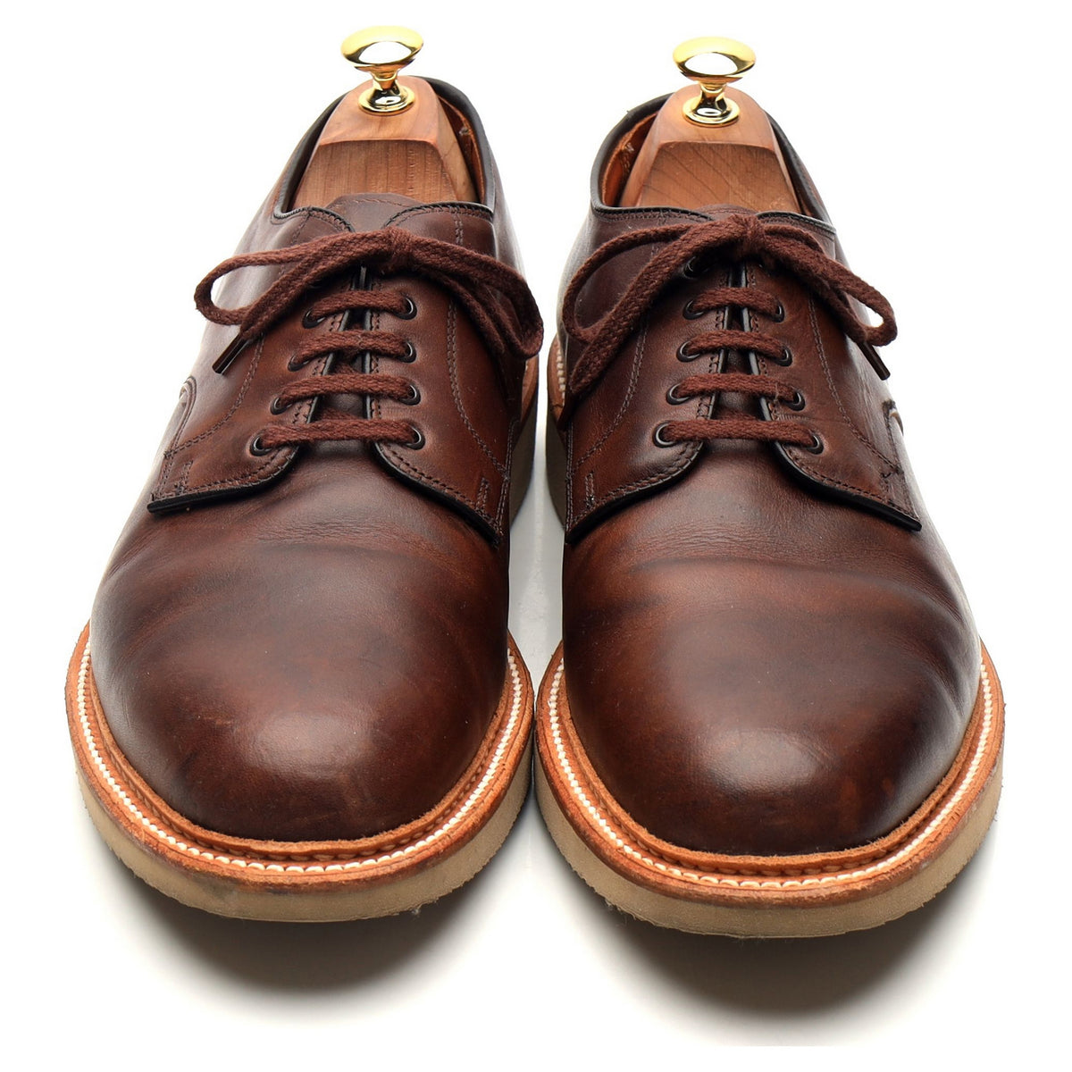 &#39;29401&#39; Brown Leather Derby UK 11 US 11.5 D