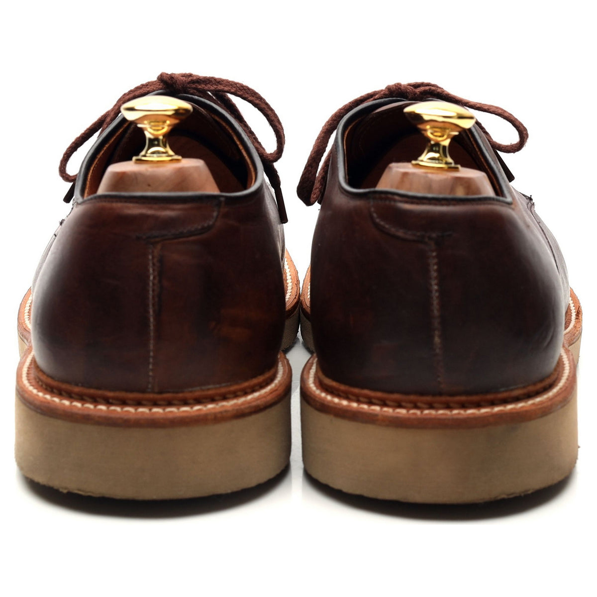 &#39;29401&#39; Brown Leather Derby UK 11 US 11.5 D