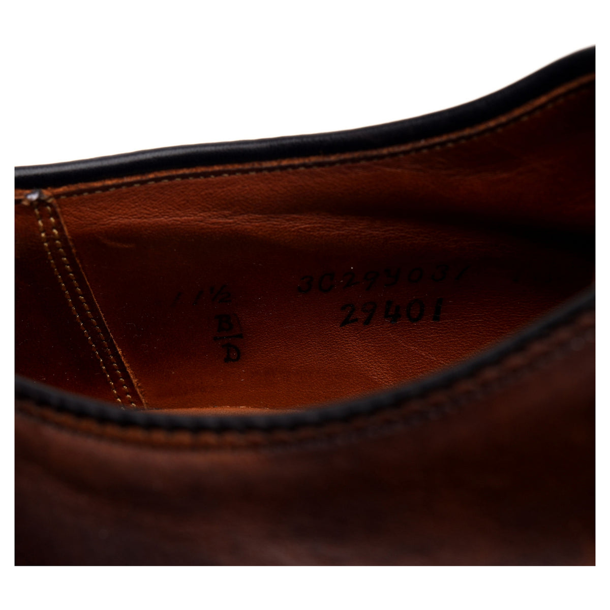 &#39;29401&#39; Brown Leather Derby UK 11 US 11.5 D