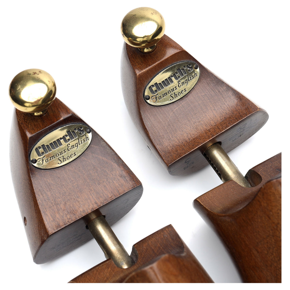 Wooden Shoe Trees Brown UK 9