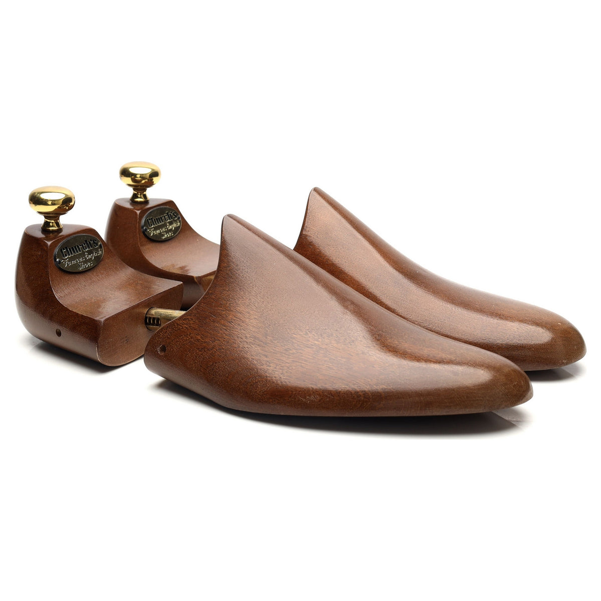 Wooden Shoe Trees Brown UK 10