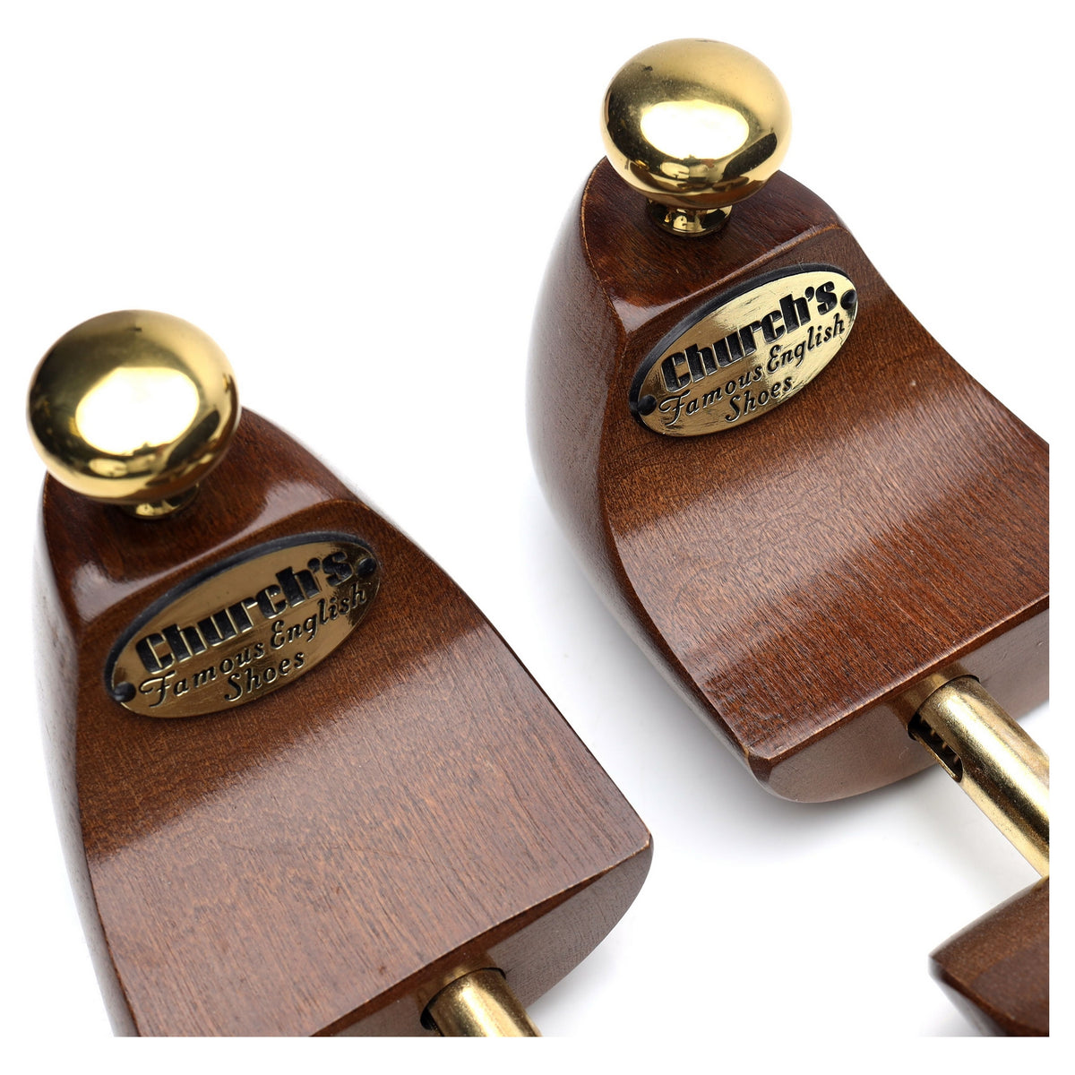 Wooden Shoe Trees Brown UK 10