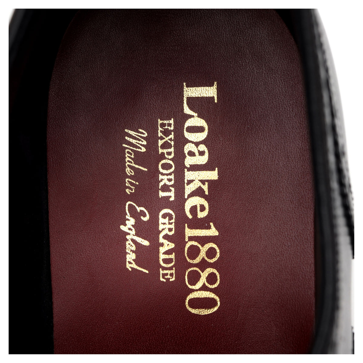 1880 Export Grade &#39;Torrington&#39; Black Leather Oxford Brogues UK 9 F