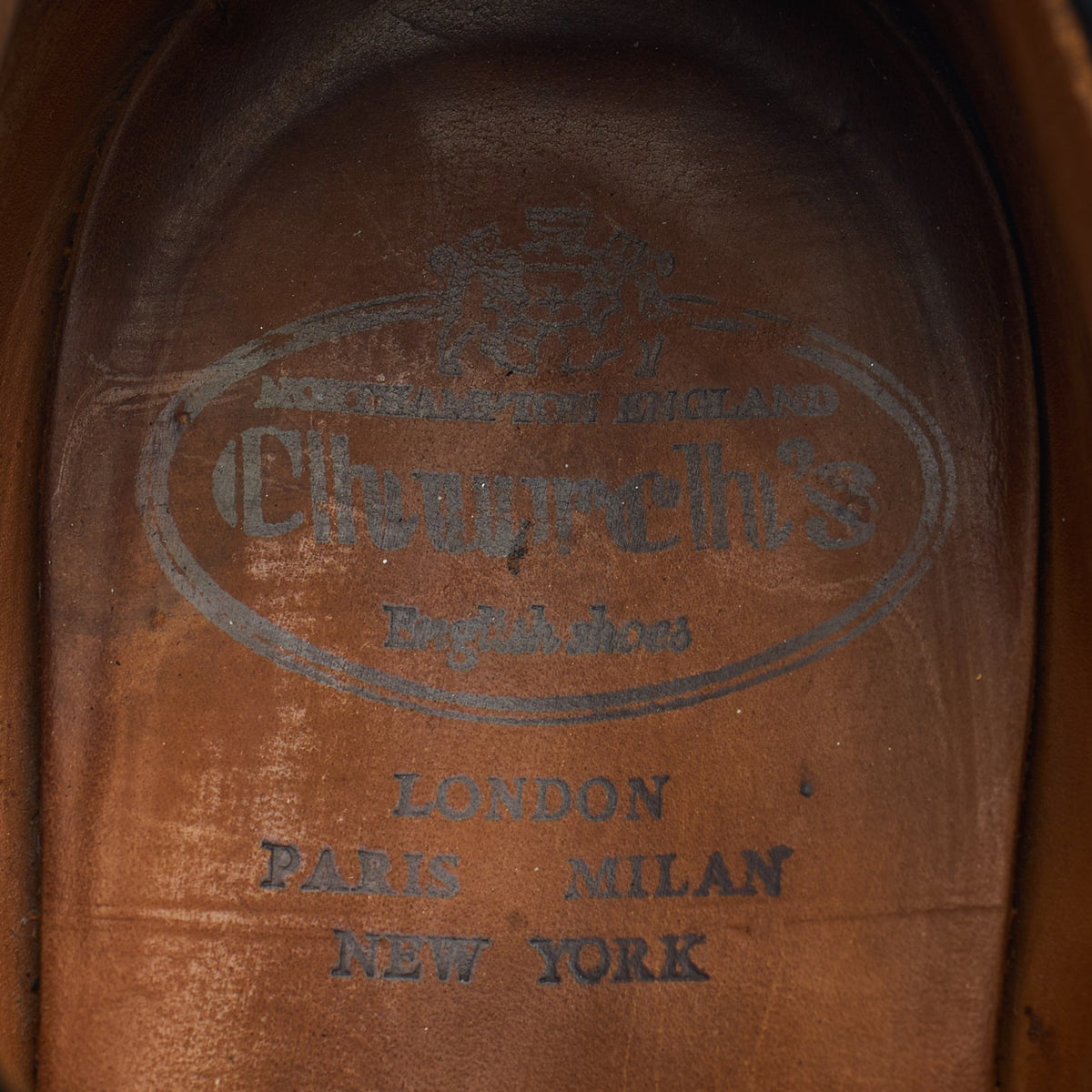 'Gunthorpe' Black Leather Oxford UK 8.5 F