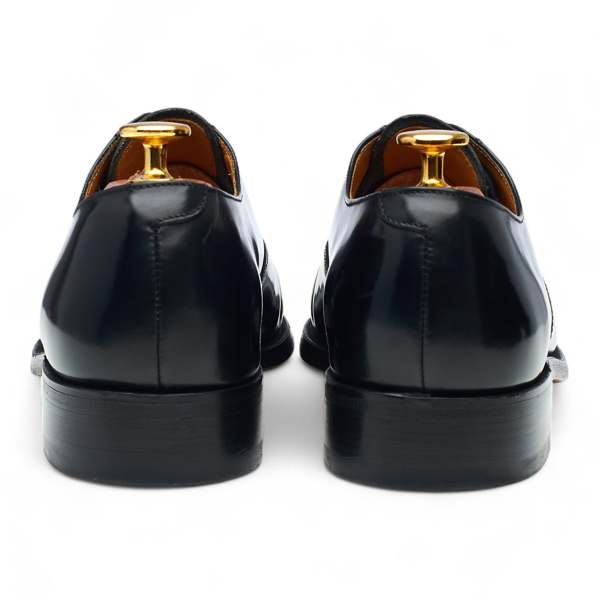 'Arnold' Black Leather Oxford UK 6 E