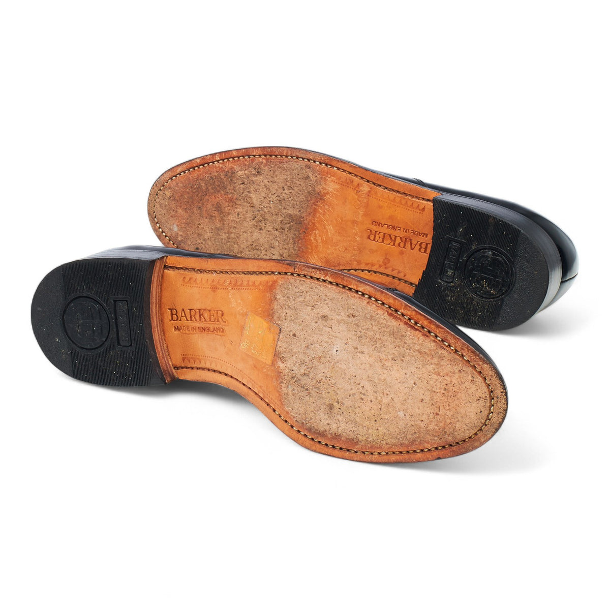 'Arnold' Black Leather Oxford UK 6 E