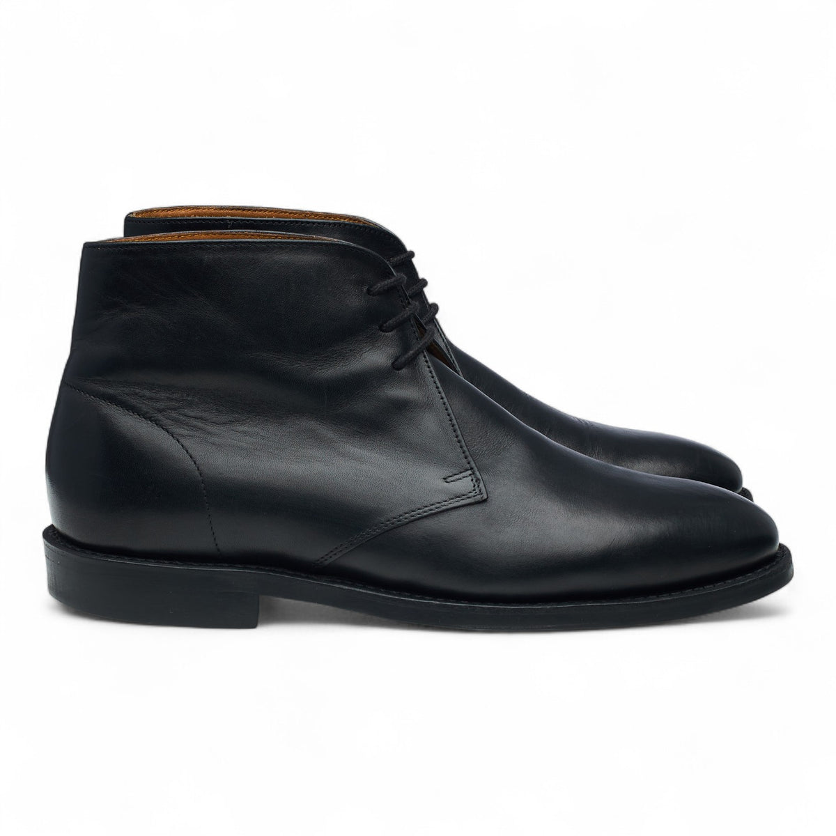 'Grays' Black Leather Chukka Boots UK 7 F