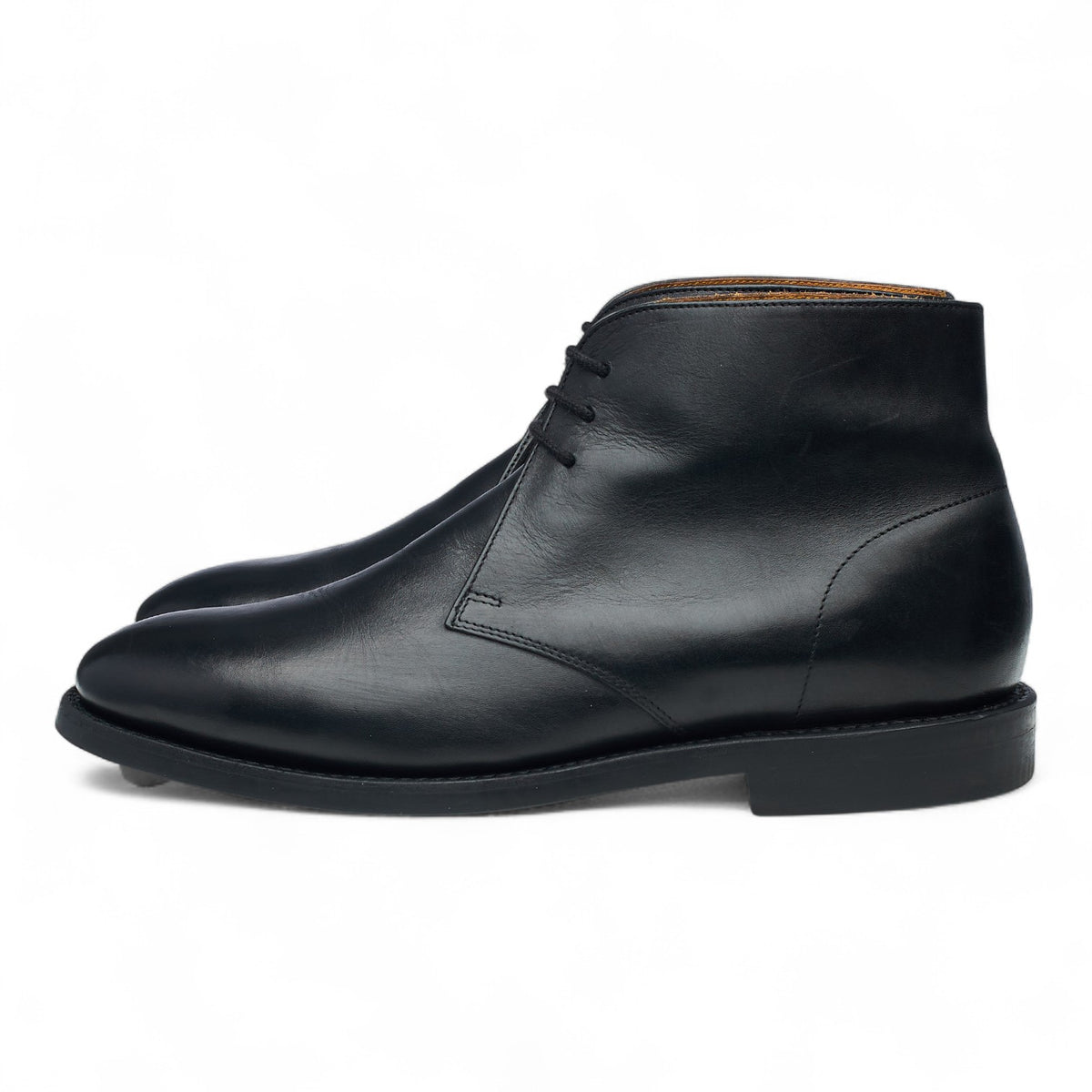 'Grays' Black Leather Chukka Boots UK 7 F