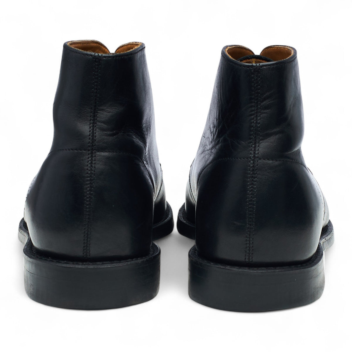 'Grays' Black Leather Chukka Boots UK 7 F