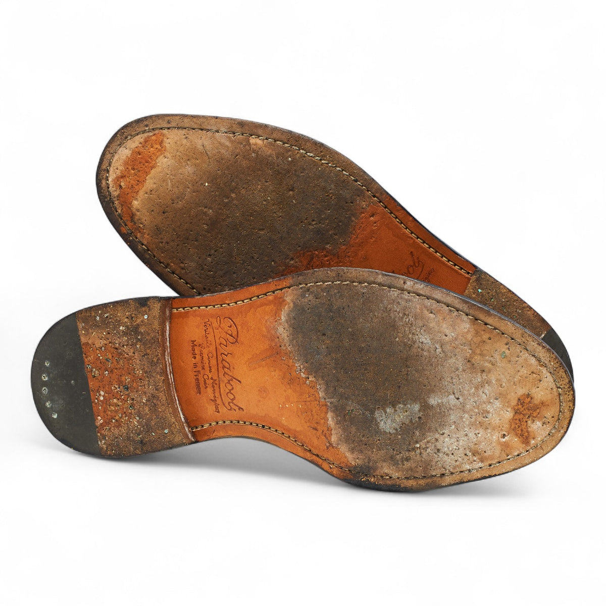 Black Leather Cap Toe Boots UK 8