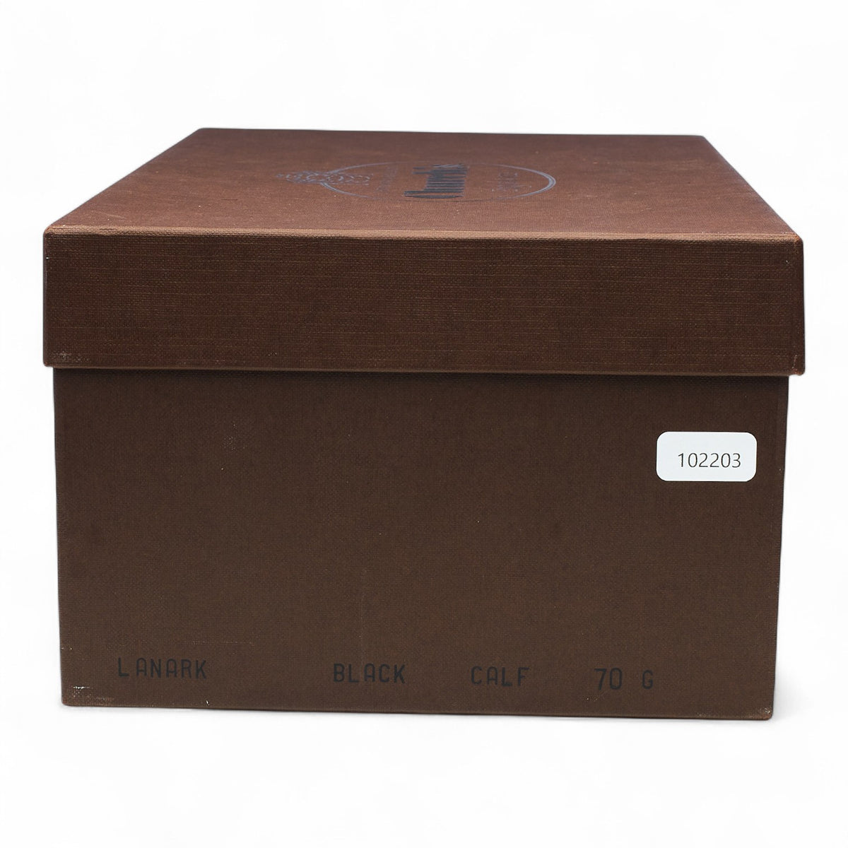 'Lanark' Black Leather Oxford UK 7 G