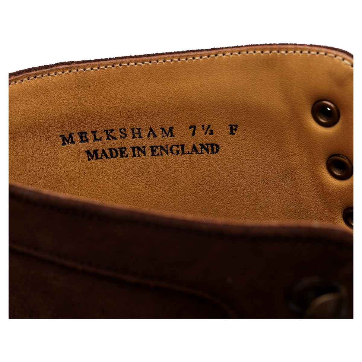 &#39;Melksham&#39; Brown Suede Boots UK 7.5 F