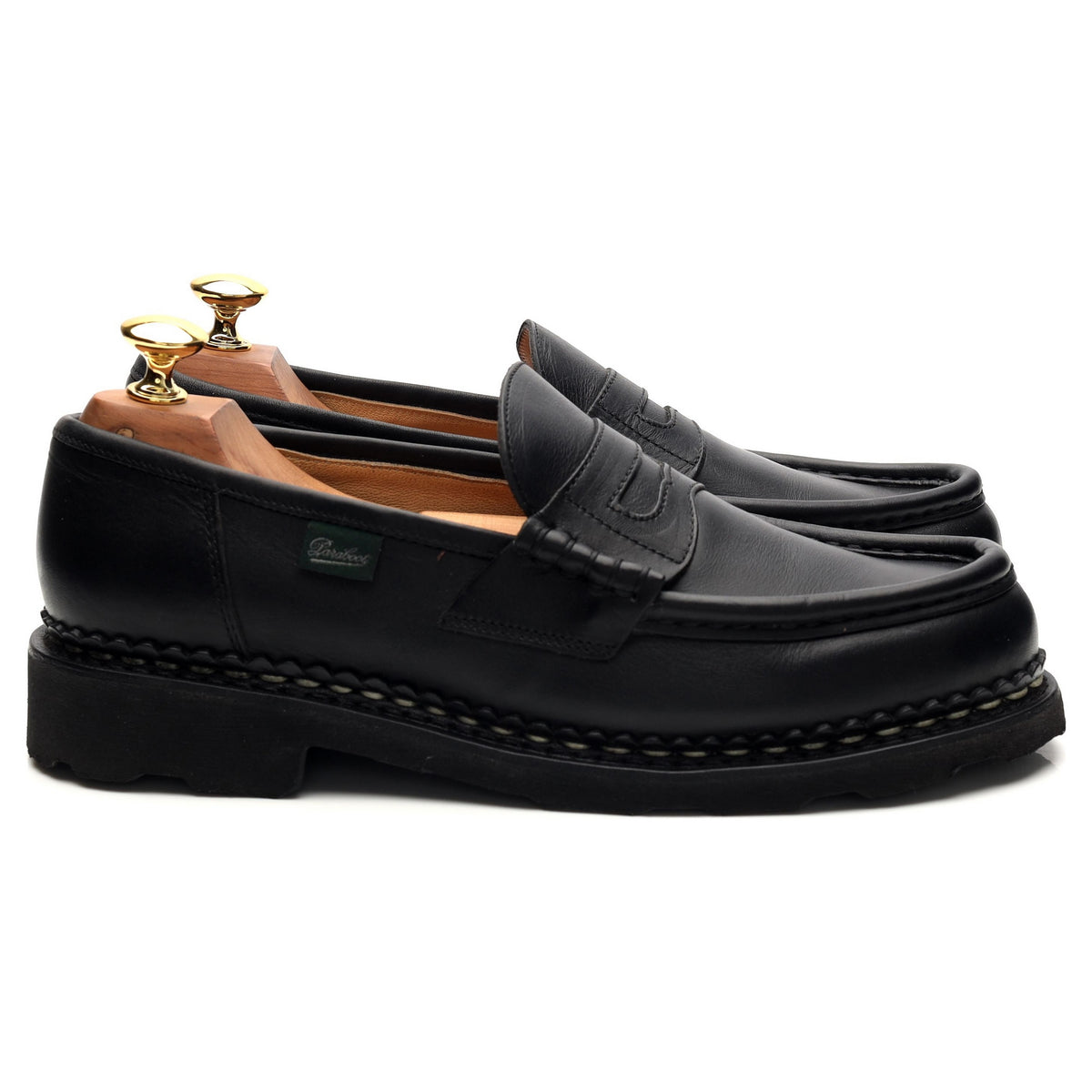 Women&#39;s &#39;Orsay / Griff II&#39; Black Leather Loafers UK 6.5