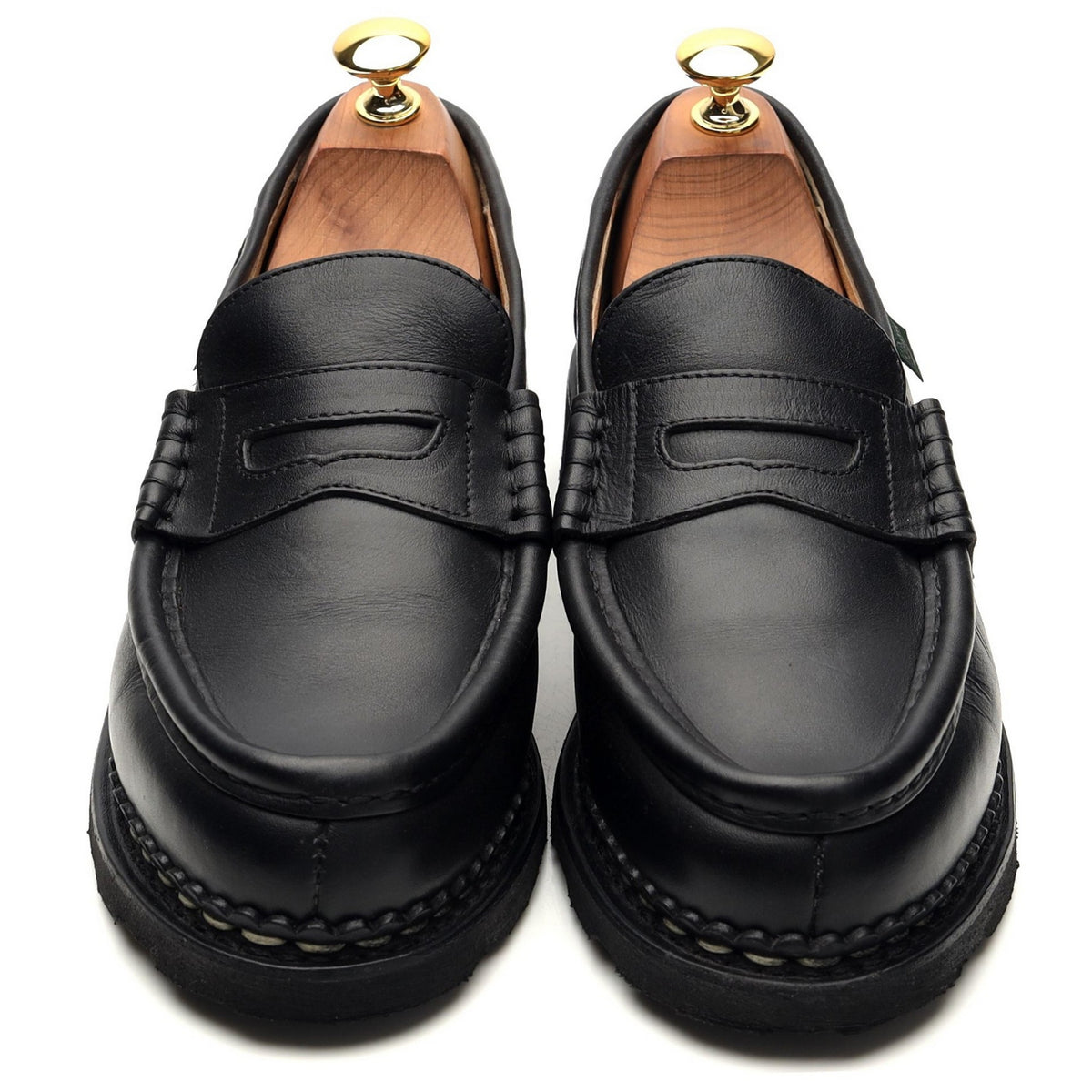 Women&#39;s &#39;Orsay / Griff II&#39; Black Leather Loafers UK 6.5