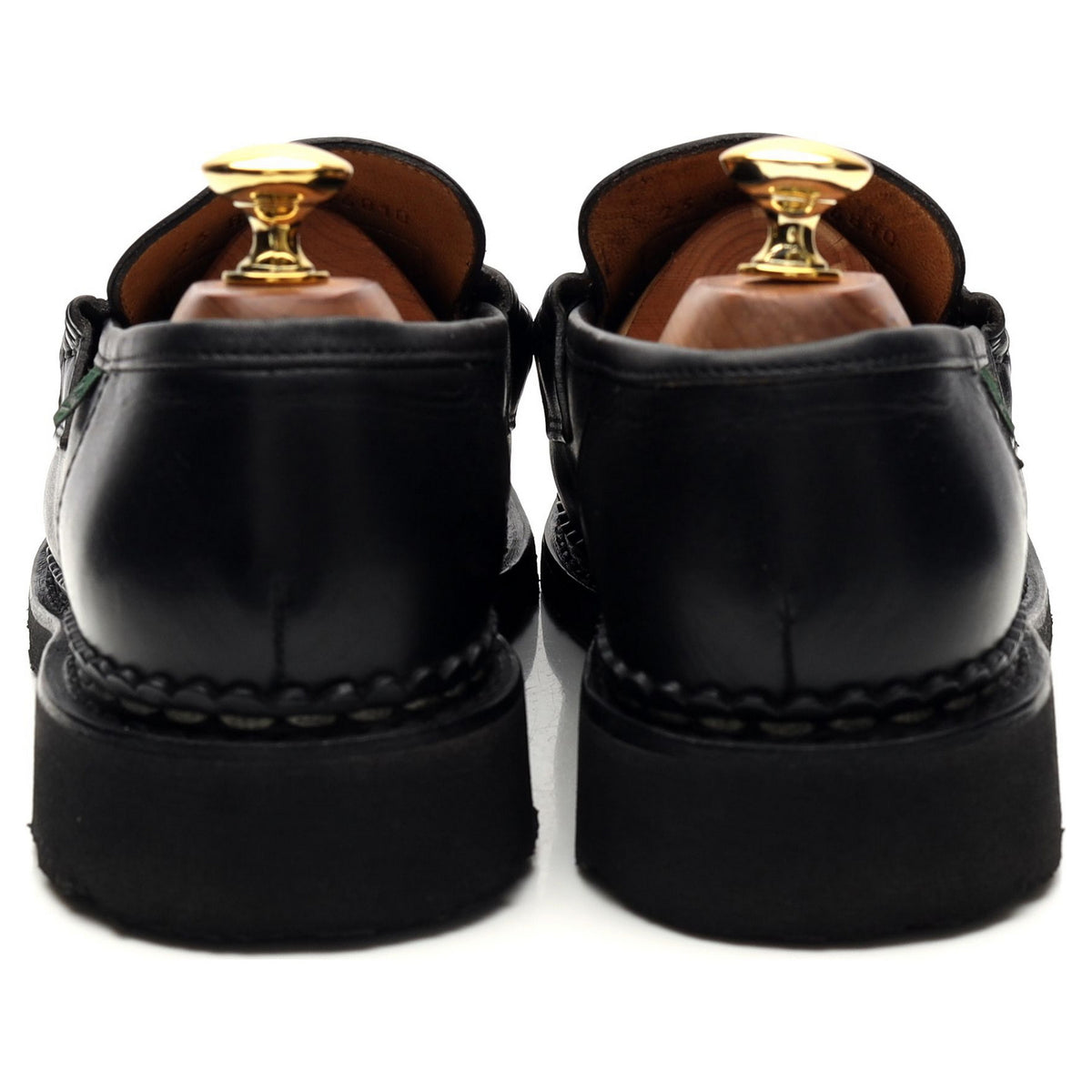 Women&#39;s &#39;Orsay / Griff II&#39; Black Leather Loafers UK 6.5