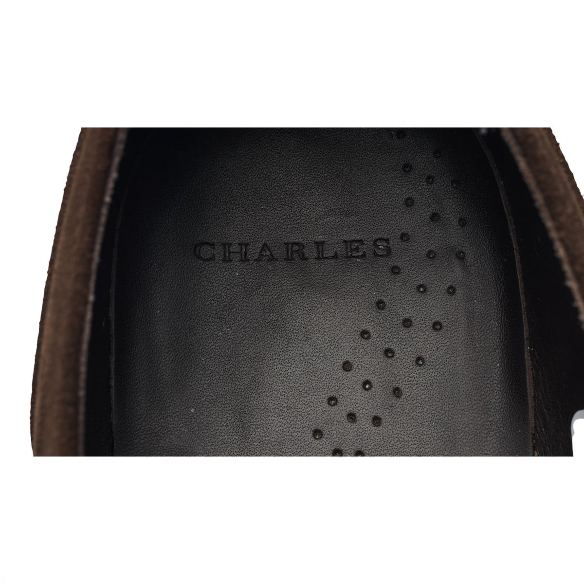 Dark Brown Suede Double Monk Strap UK 8.5