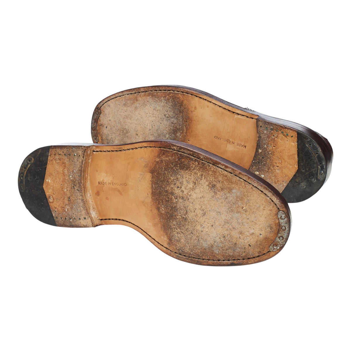 'Matlock' Burgundy Grain Leather Derby UK 8