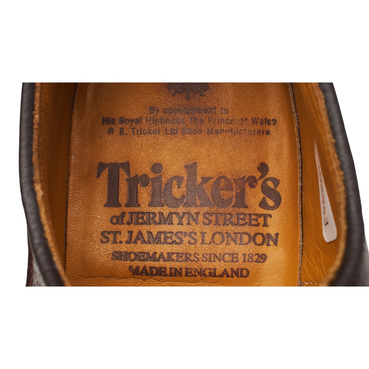 'Matlock' Burgundy Grain Leather Derby UK 8