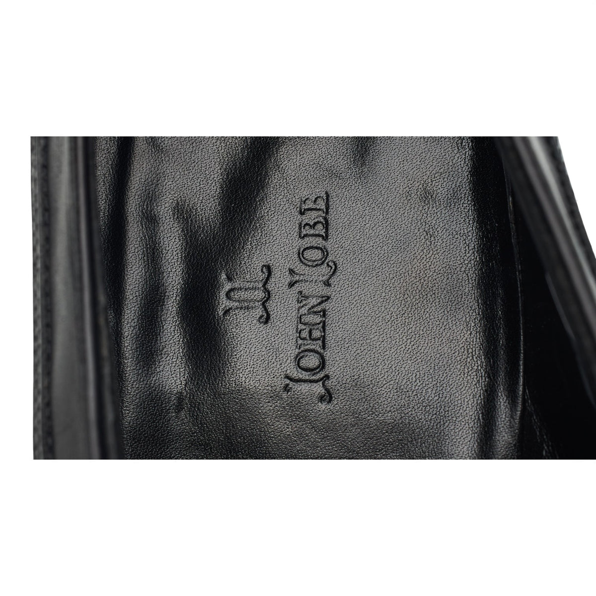 'Sutton' Black Museum Leather Oxford UK 11 EE