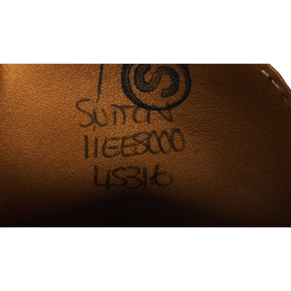 'Sutton' Black Museum Leather Oxford UK 11 EE