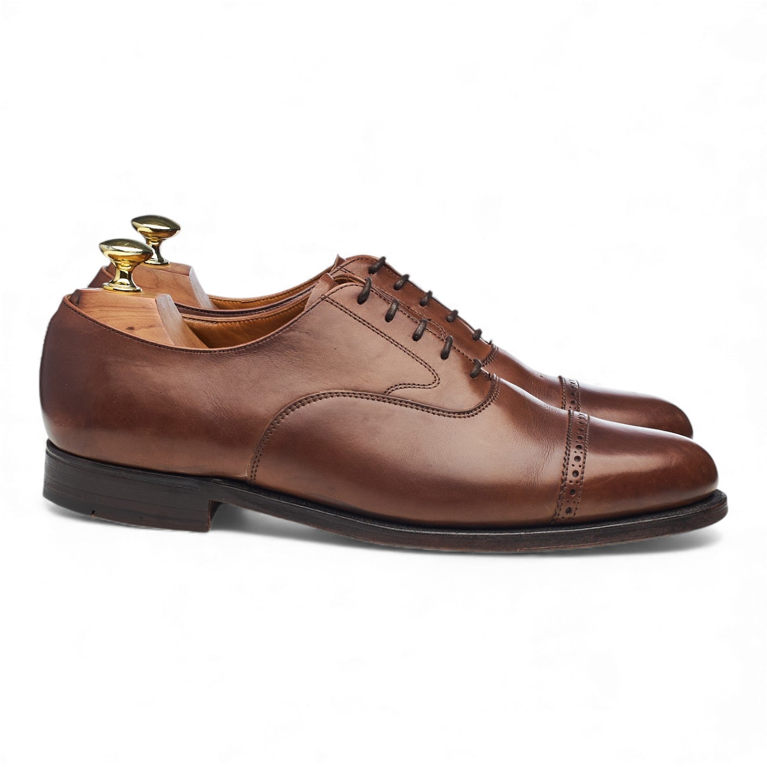 Peal & Co. Oxford Vintage -brooks Brothers- Medallion Captoe Oxford Shoes  main image 4