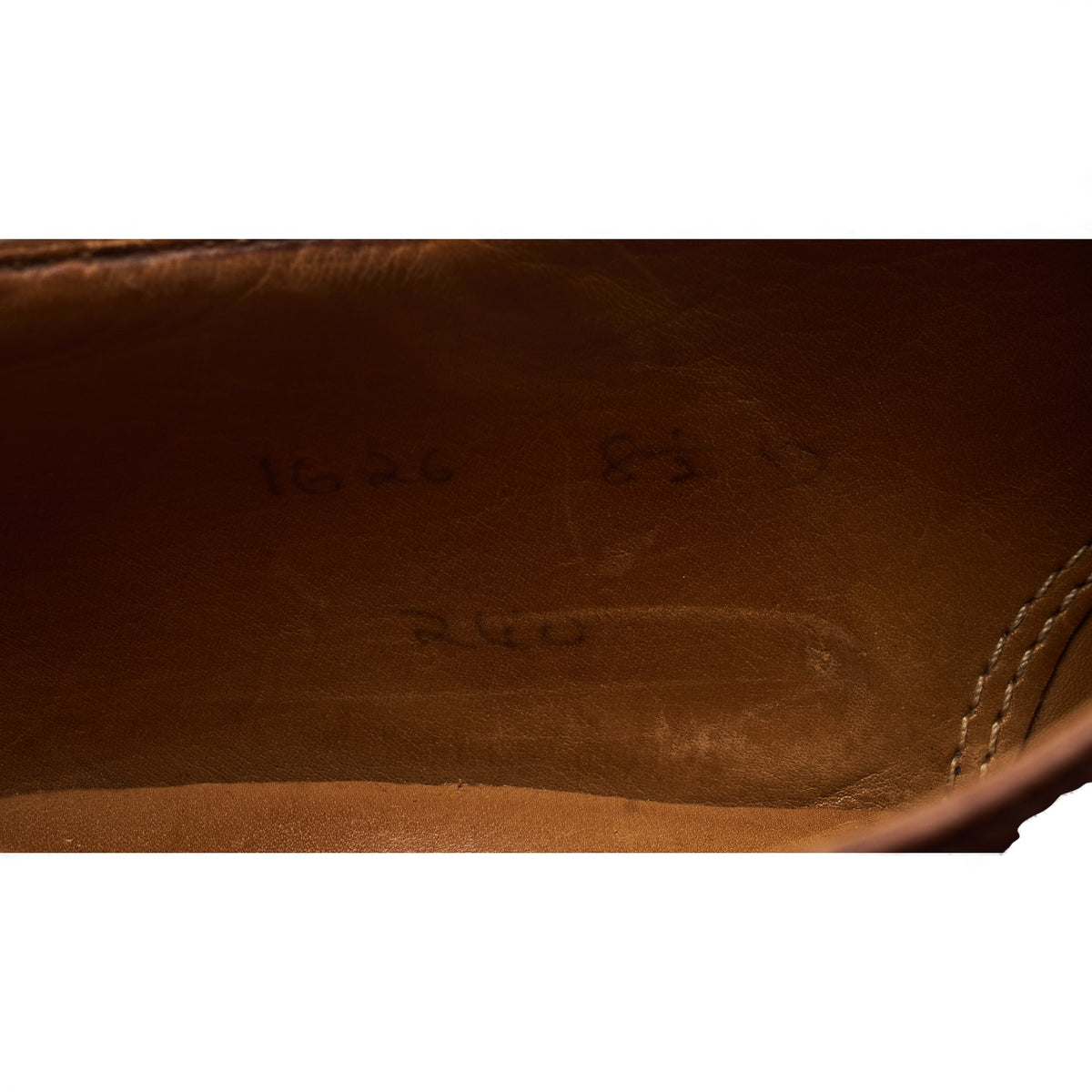 Peal & Co Brown Leather Oxford UK 7.5 US 8.5 D