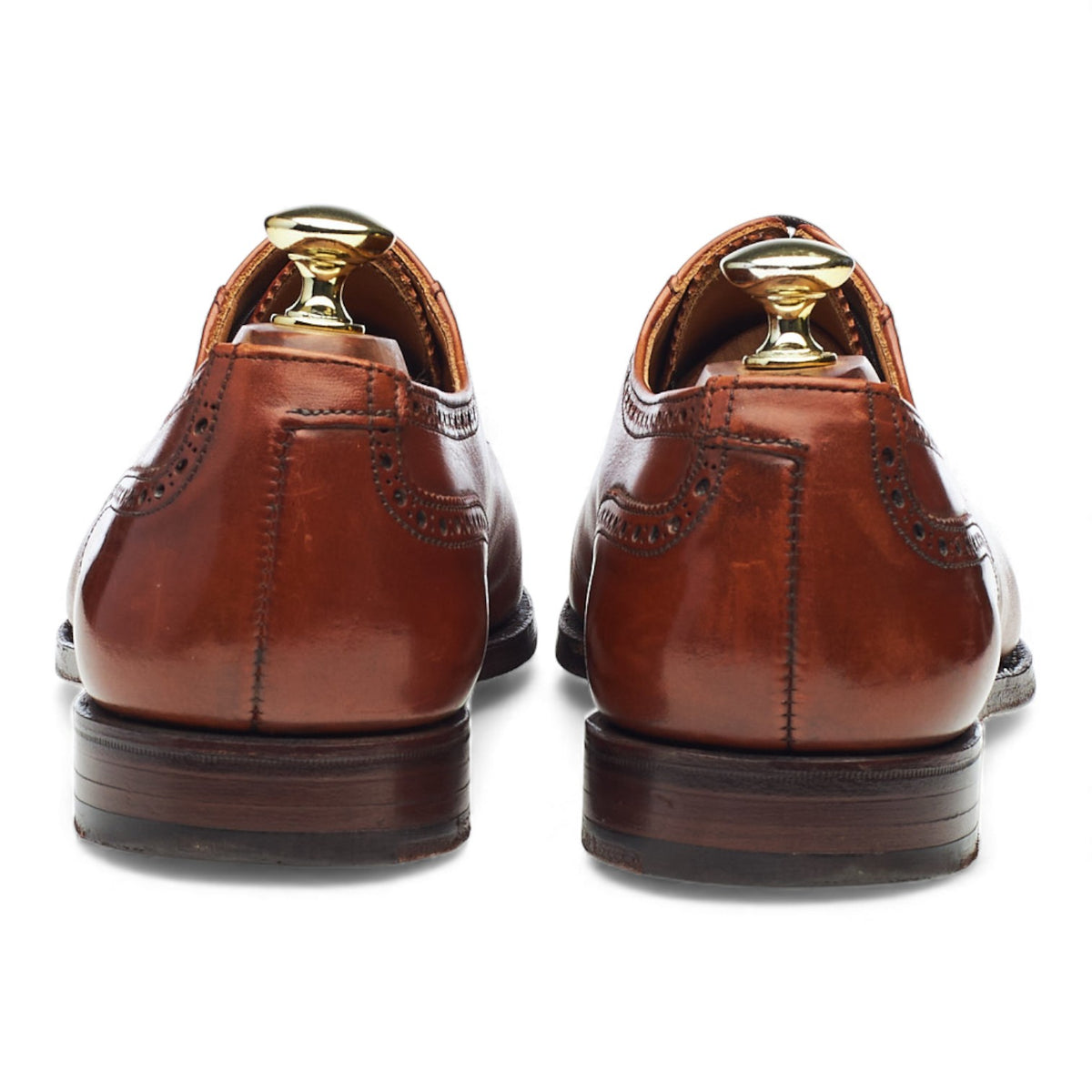 'Westbourne' Tan Brown Leather Oxford UK 7 E
