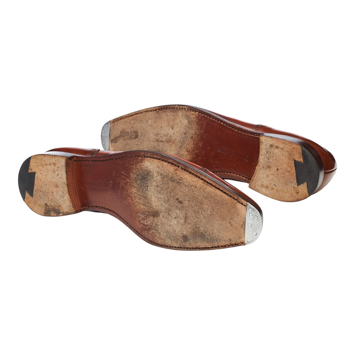 'Westbourne' Tan Brown Leather Oxford UK 7 E