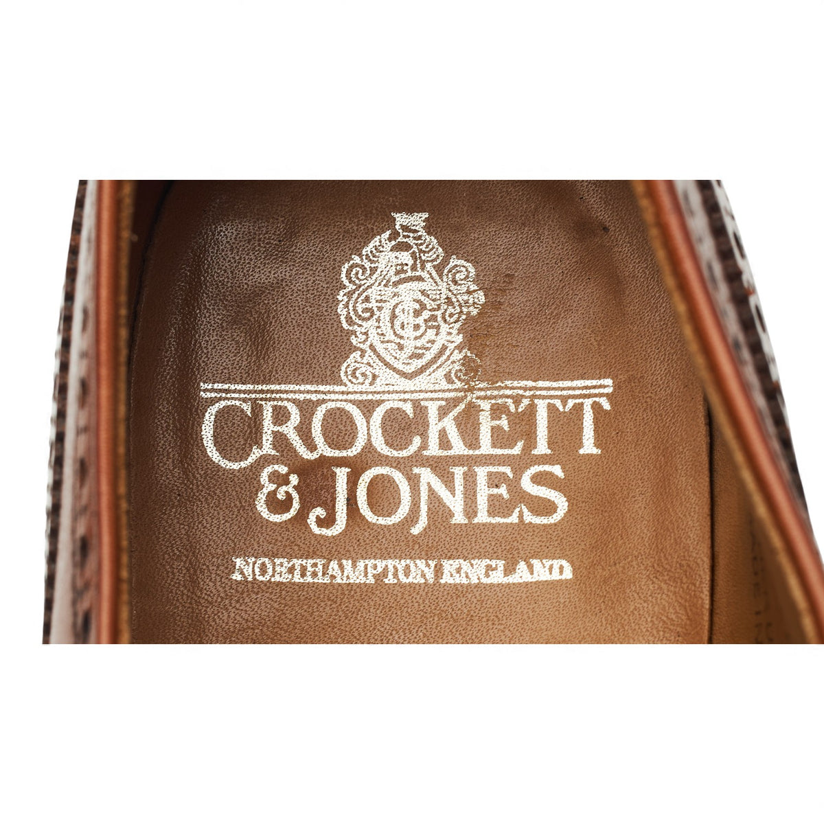 'Westbourne' Tan Brown Leather Oxford UK 7 E