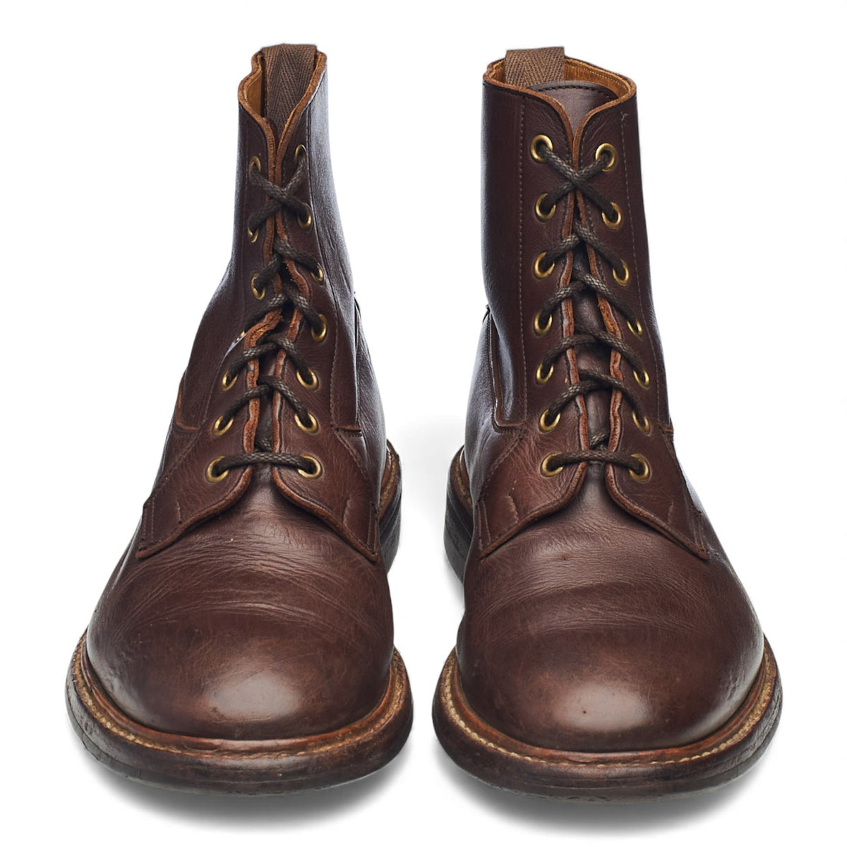 Brown Leather Boots UK 8.5