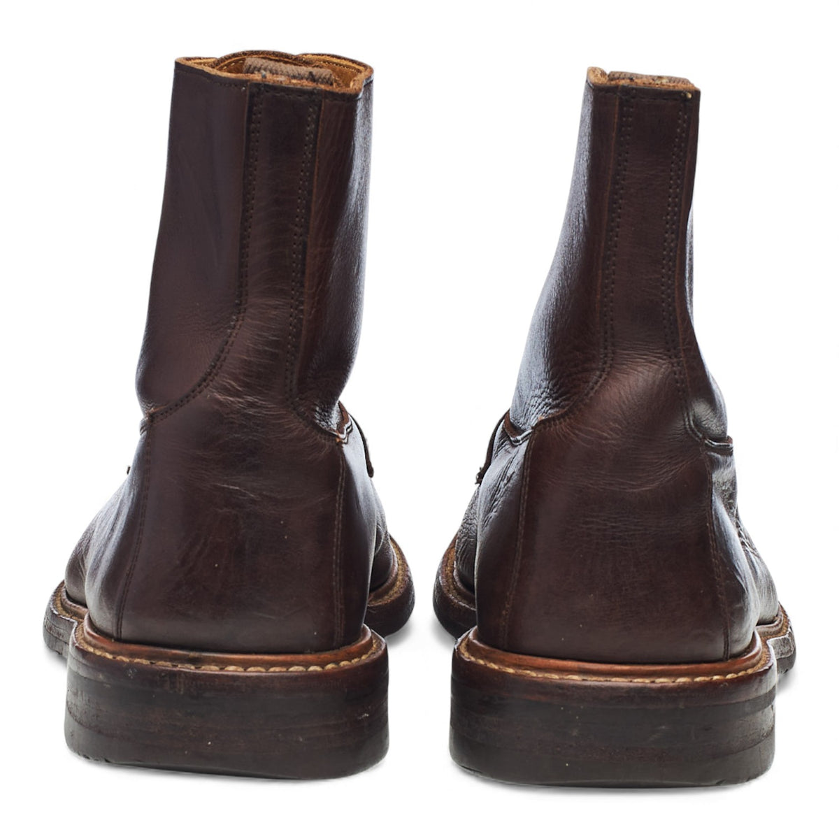 Brown Leather Boots UK 8.5