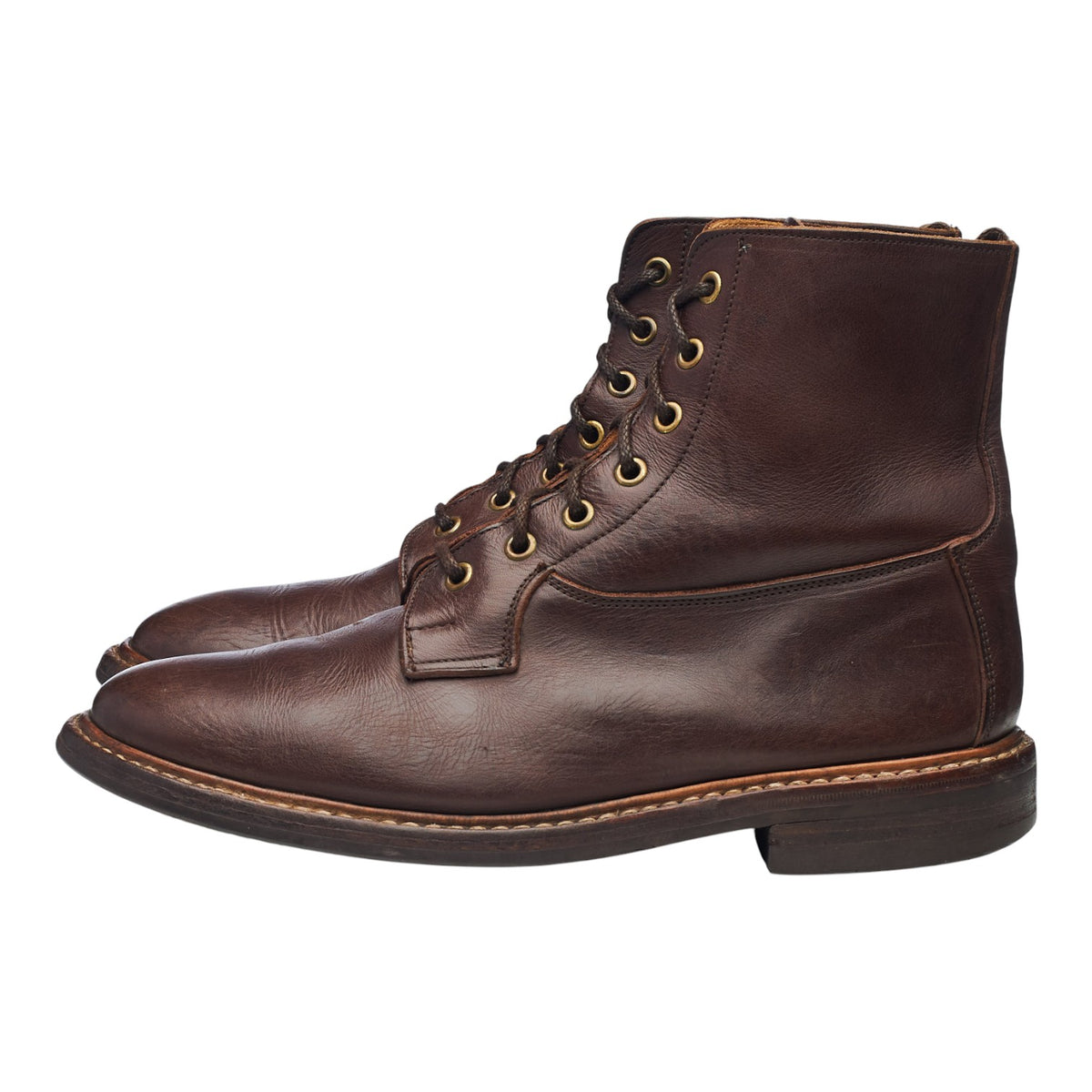 Brown Leather Boots UK 8.5