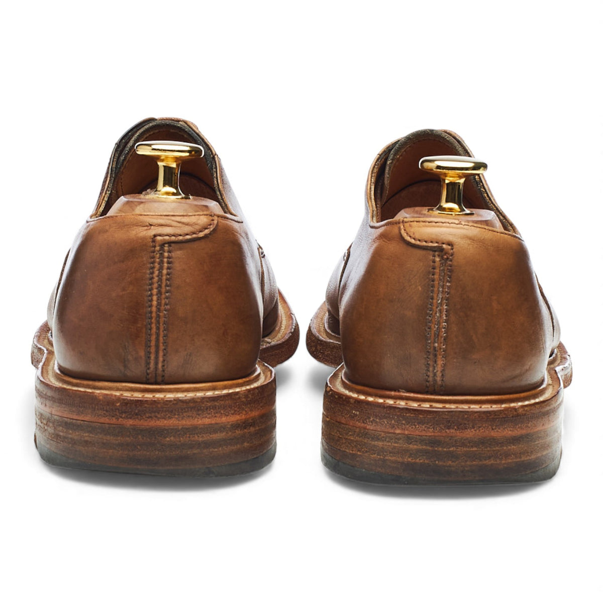 Margaret Howell Vintage Brown Leather Oxford UK 6