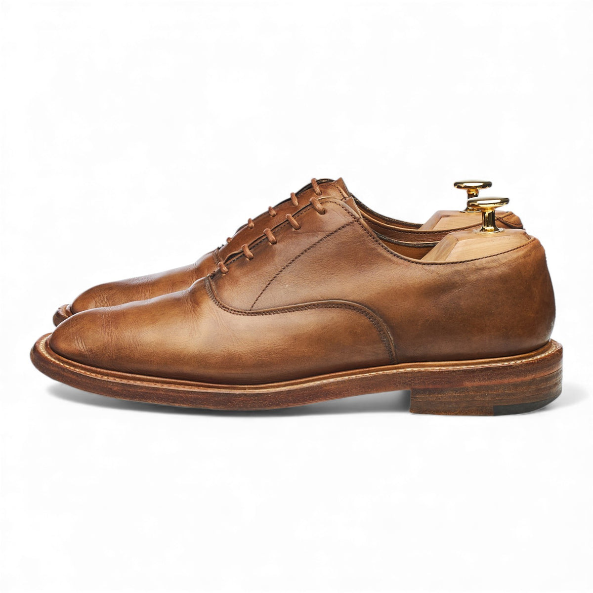 Margaret Howell Vintage Brown Leather Oxford UK 6