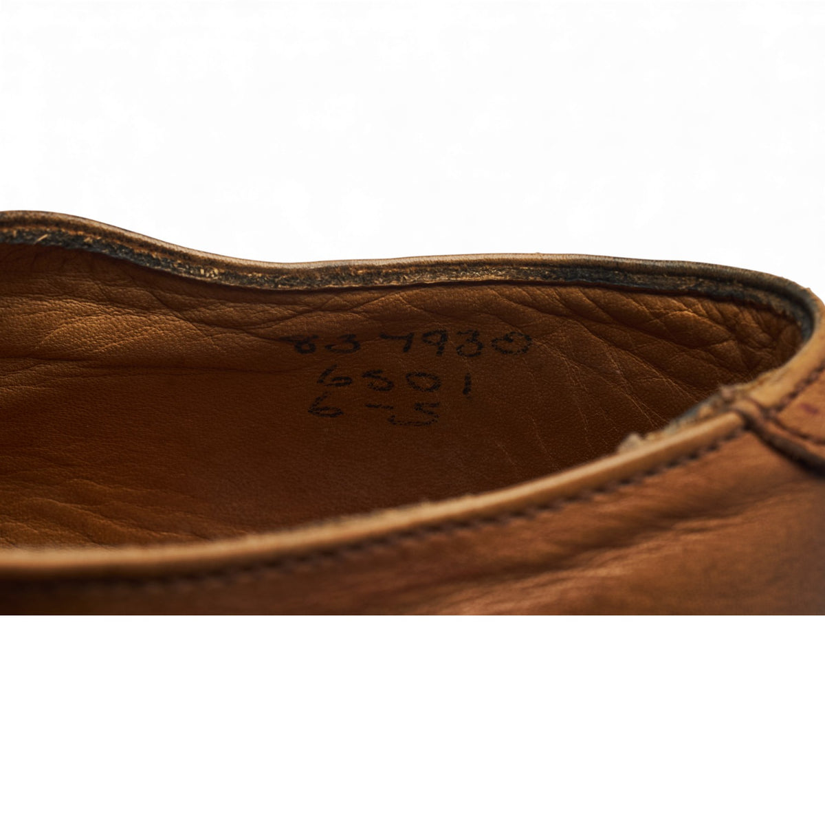 Margaret Howell Vintage Brown Leather Oxford UK 6