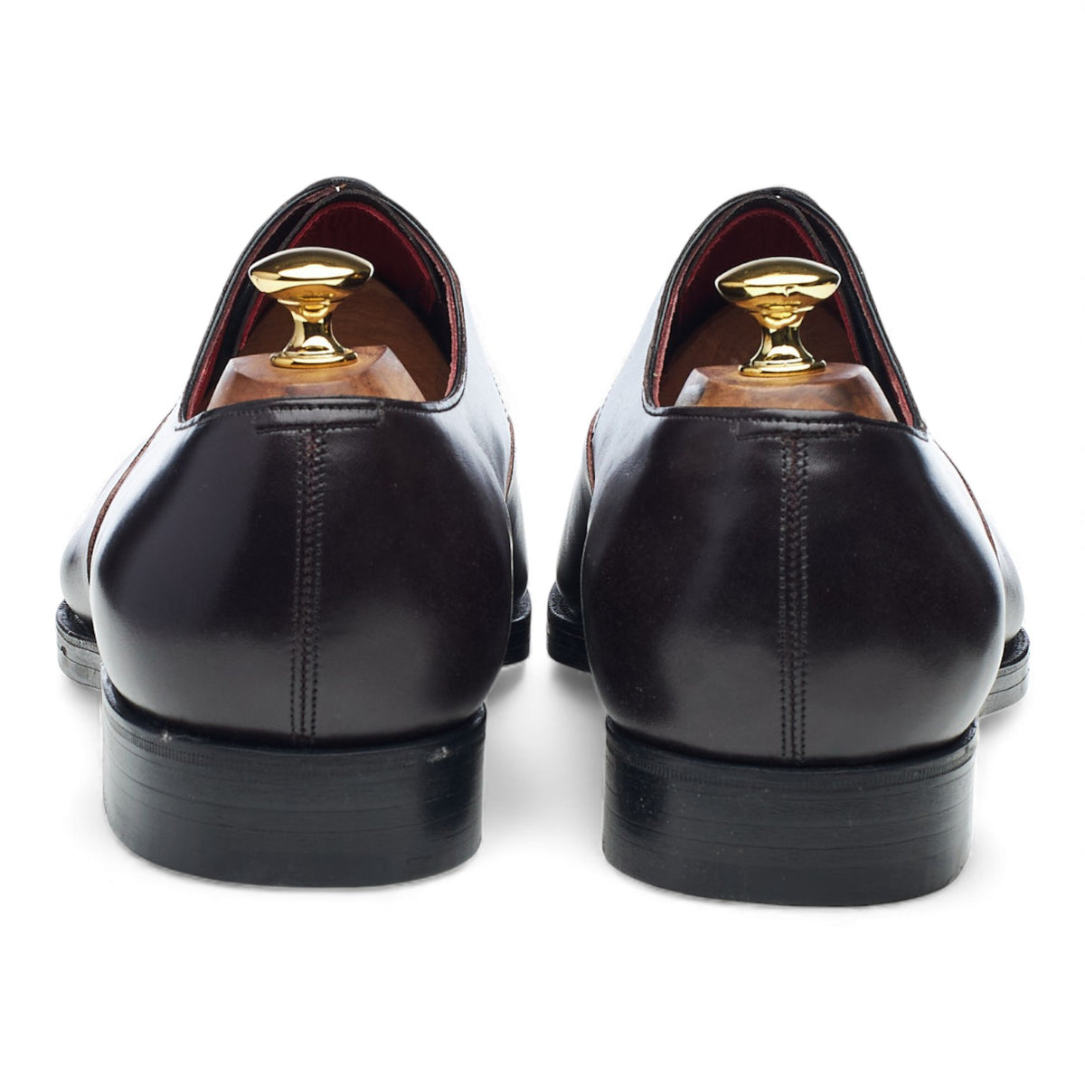 Kurt Geiger 'Chelsea' Dark Brown Leather Oxford UK 11 F