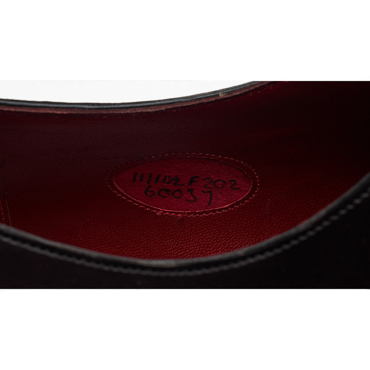 Kurt Geiger 'Chelsea' Dark Brown Leather Oxford UK 11 F