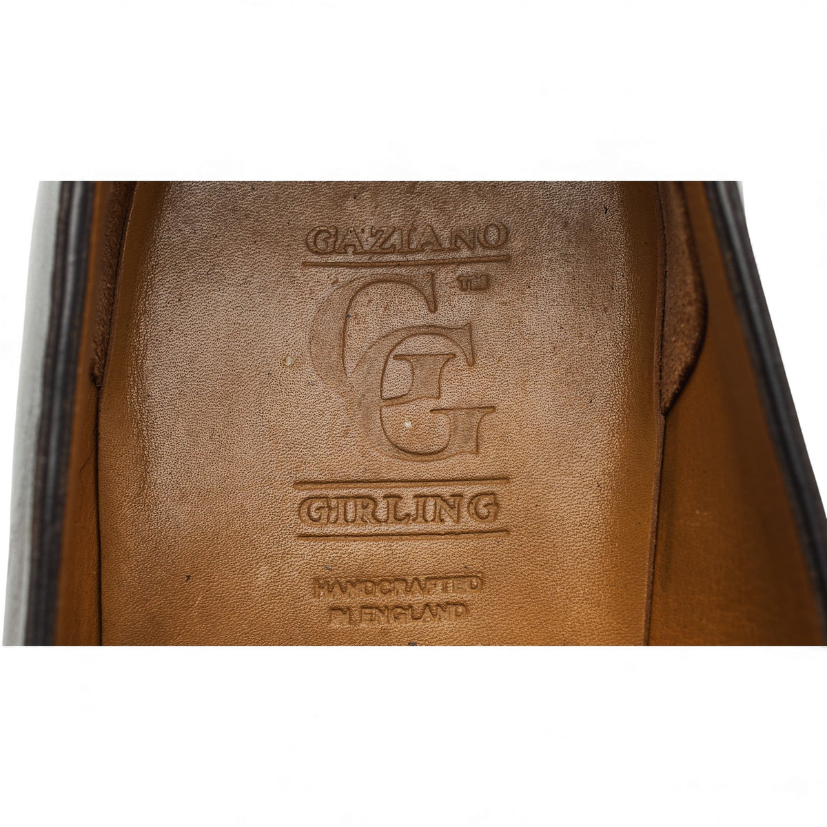 'Avignon' Dark Brown Leather Loafer UK 8 F