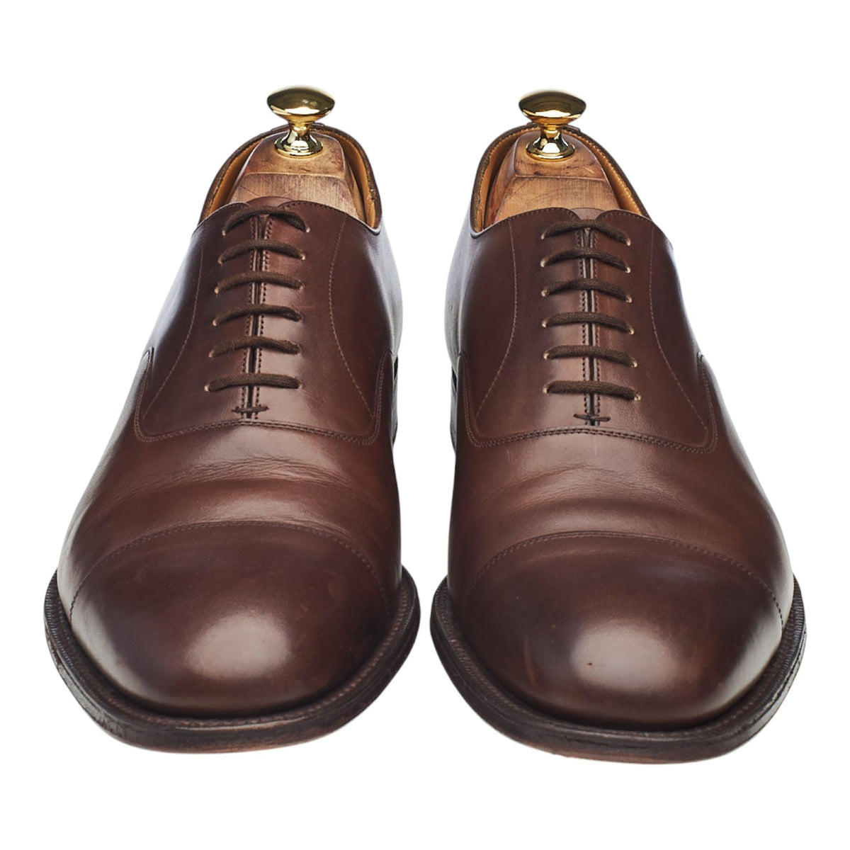 'Consul' Brown Leather Oxford UK 11 F